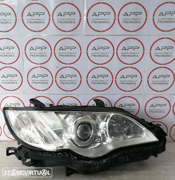 Subaru Legacy Outback de 2008, capot, farois, grelha, para choques, guarda lamas, reforço. - 2