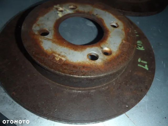 tarcza tarcze przewód hamulca hamulcowe klocki osłona blacha tarcza kotwiczna piasty kia picanto I - 17