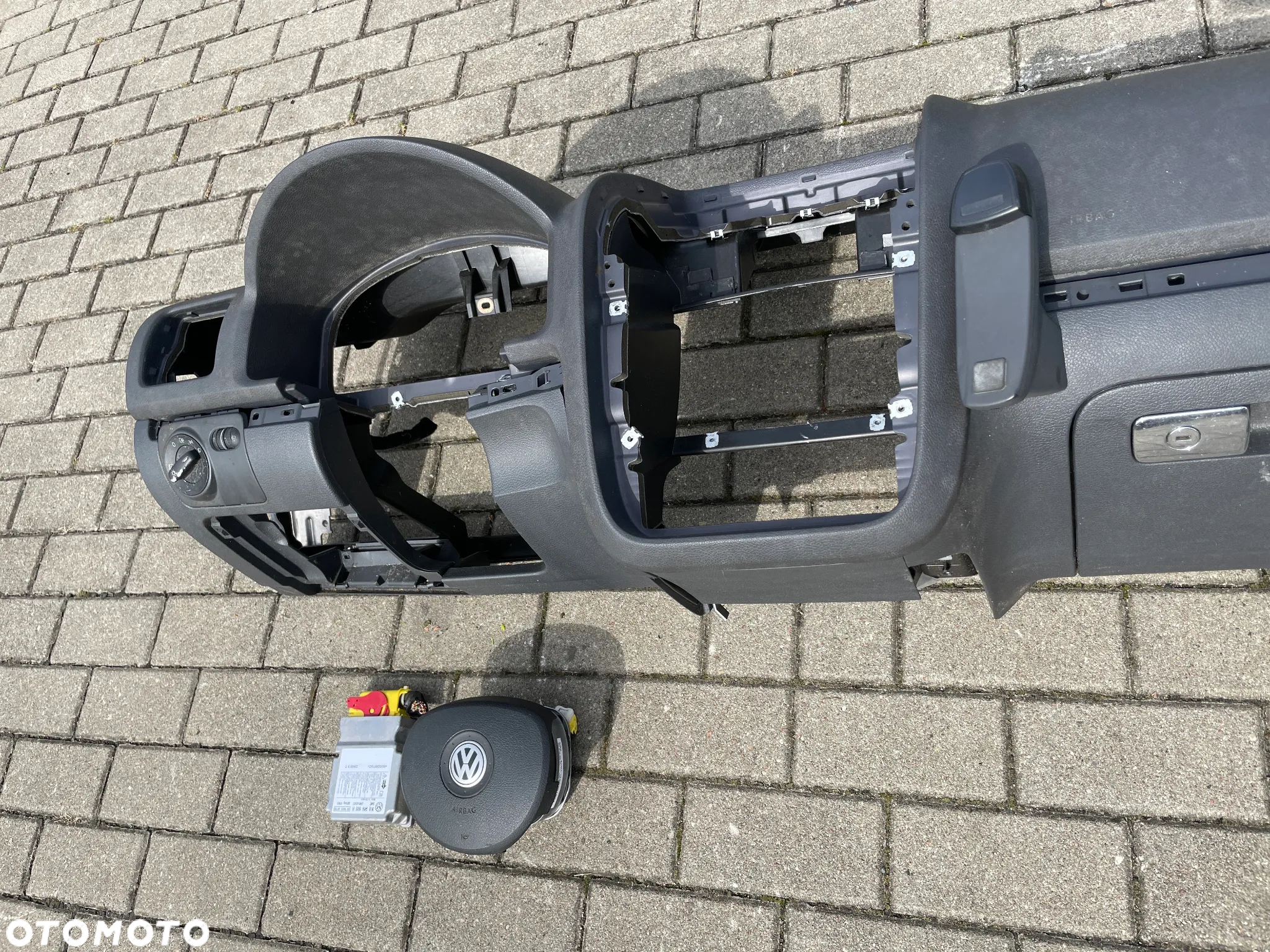 VW Golf V konsola DESKA ROZDZIELCZA airbag - 4