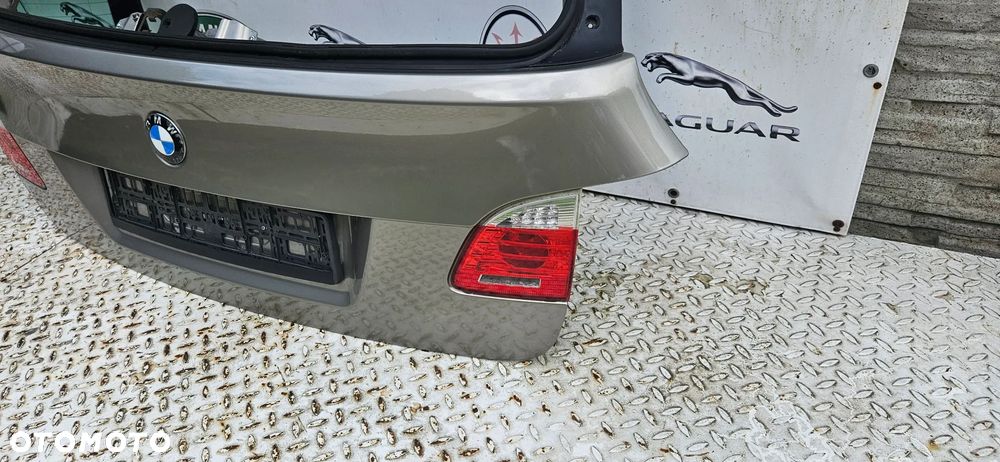 BMW 5 E61 LCI LIFT Kombi klapa bagażnika kolor Platinbronze Metallic A53   lampa tył w klapę lewa - 12