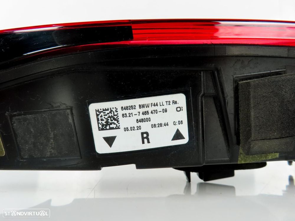 Farolim LED Direito/Trás Usado / Original BMW 2 Gran Coupe (F44) 63217465470 - 4