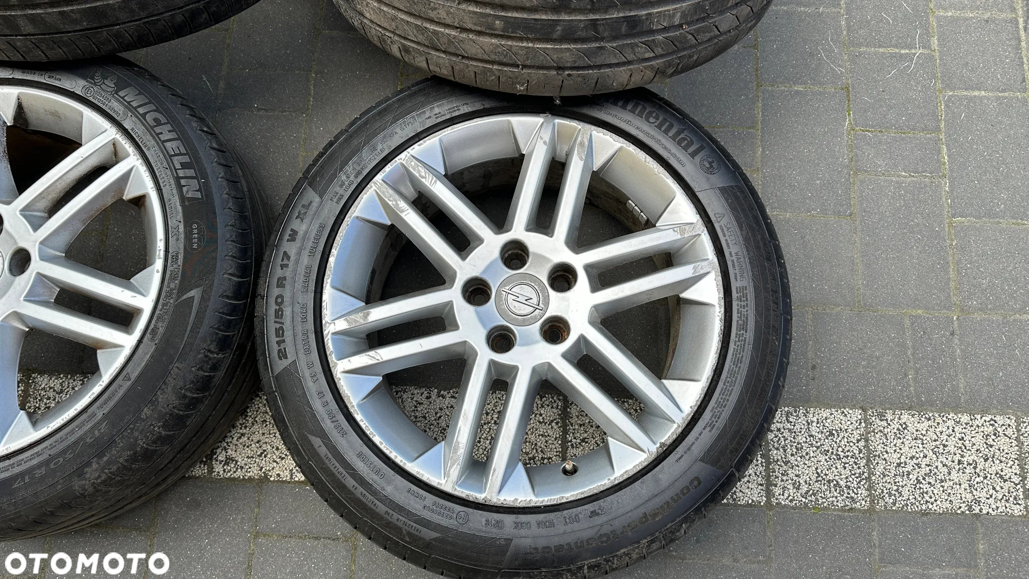 Koła r17 215/50 5x110 opel chevrolet felgi alufelgi et41 - 5