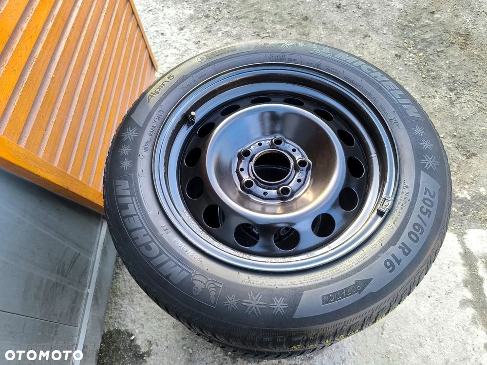 5x120 Felgi Stalowe Stal 16 Koła Zimowe Zima BMW 3 SERIA E90 E91 3 E46 F30 F31 E34 4,5mm Legnica ALU-RAD 205/60 - 3