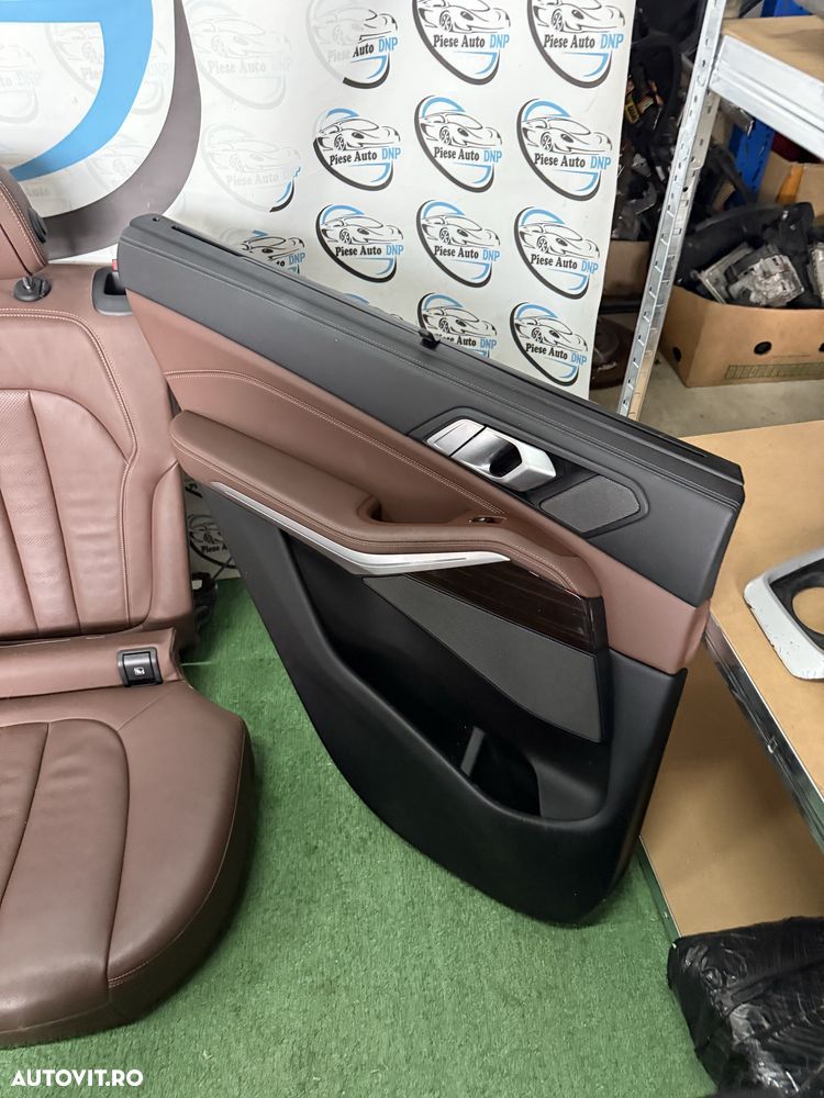 Interior complet Bmw X5 G05 incalzit perforat - 6