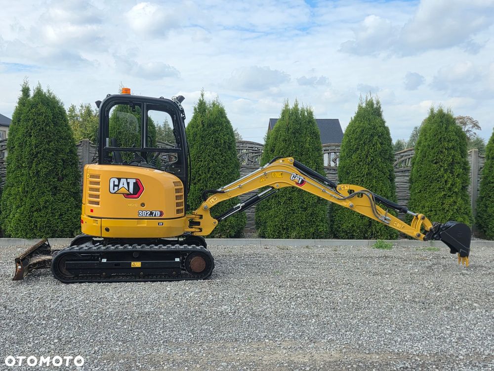 Caterpillar Cena Netto 99 999zł CAT 302.7 CR mini koparka szybkozłącze 3 łyżki piękna serwisowana 1 wł JCB sprowadzona w oryginale - 16