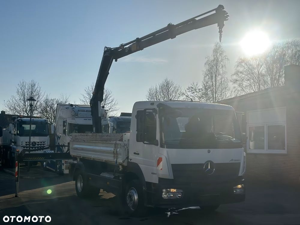 Mercedes-Benz Atego 1224 4x2 Wywrotka 2-stronna + HIAB XS 077 | Euro 6 | Klimatyzacja | 120 000 km - 10