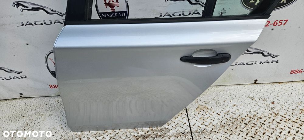 BMW 1 E87 5 drzwi Kompletne Drzwi tył lewy Drzwi Tylne lewe TITANSILBER METALLIC - 6