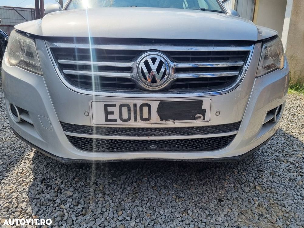 Bara fata Volkswagen Tiguan 5N 2008 - 2011 Reflex silver Metalic LA7W (1326) model fara ... - 1