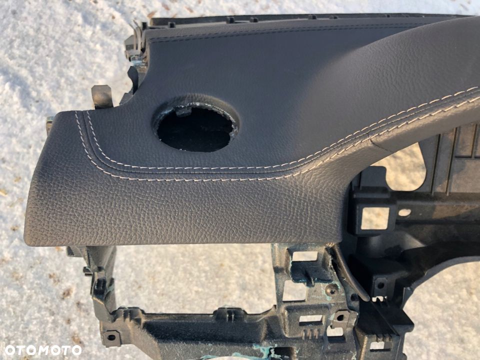 MERCEDES GLS X166 DESKA KONSOLA AIRBAG PASY SKÓRA - 9