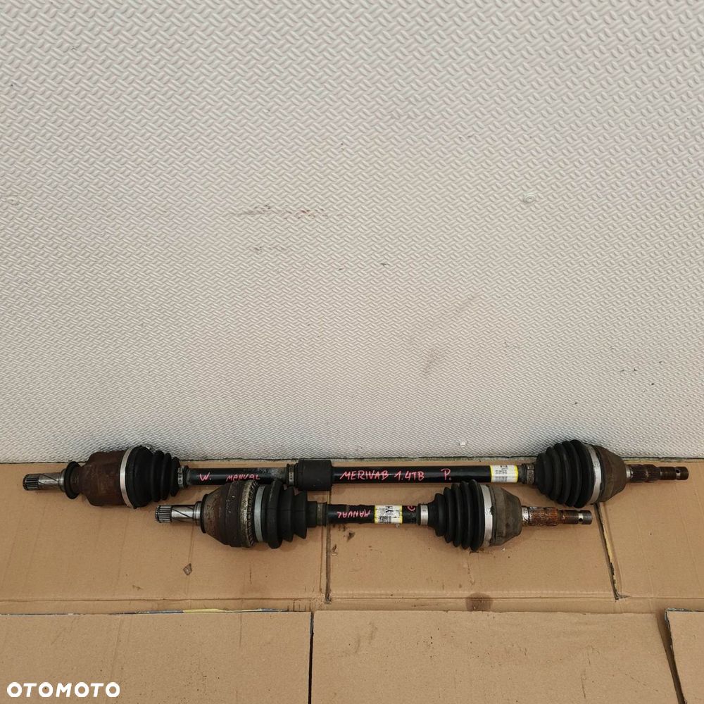 opel meriva b 1.4t półoś przód lewa prawa - 1