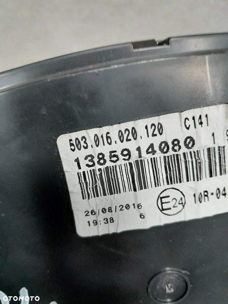 Licznik Peugeot Boxer 1385914080 - 2