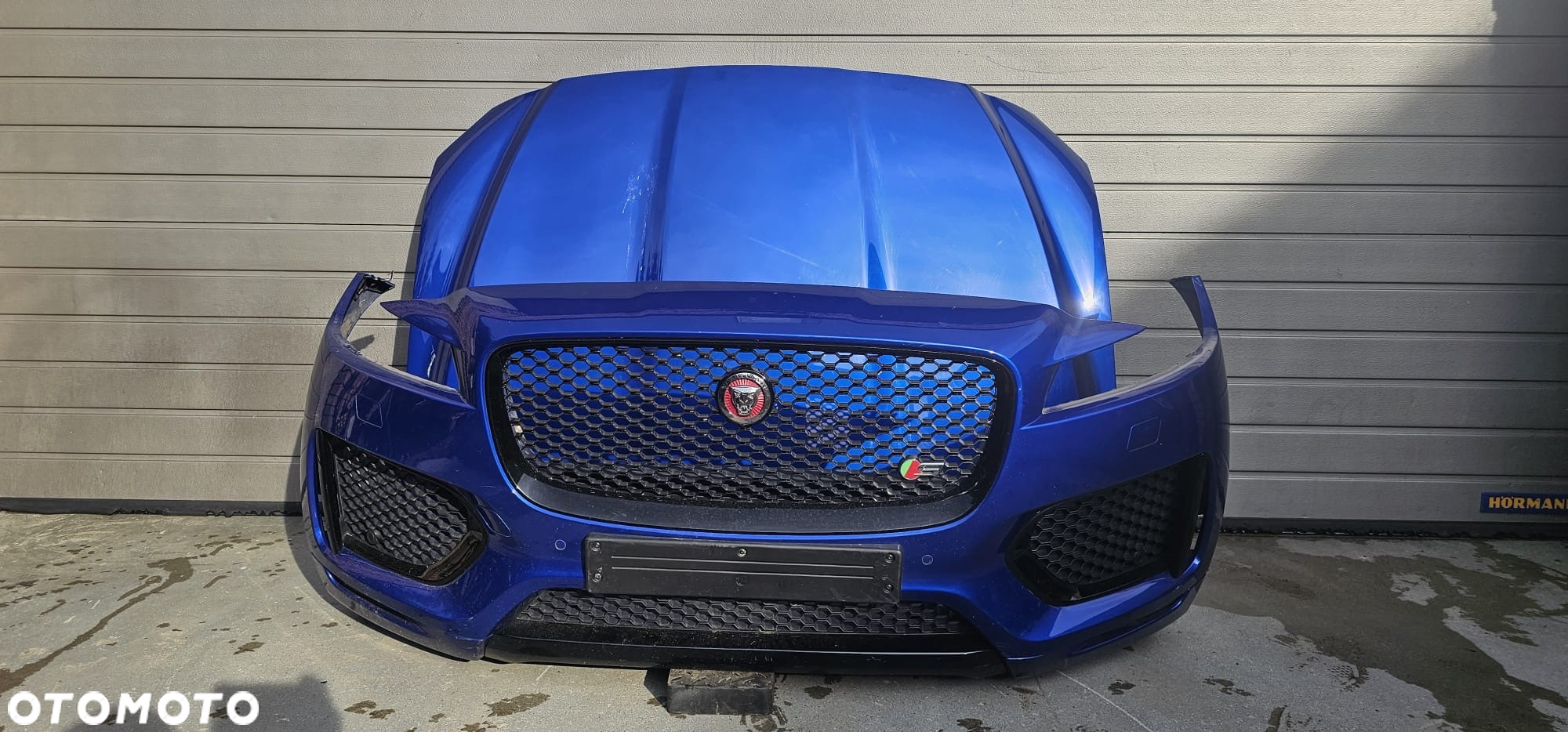 JAGUAR F-PACE SPORT R-SPORT X761 MASKA BŁOTNIKI ZDERZAK LAMPY KOMPLETNY PRZÓD NIEBIESKI - 2