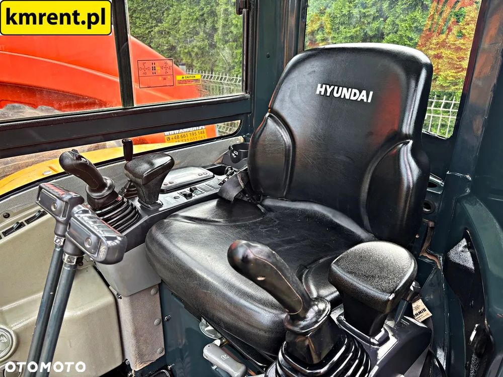 Hyundai ROBEX 25Z-9AK MINI-KOPARKA 2018R | Bobcat E26, E27, E27z, Komatsu PC26MR-3, Kubota U27-4, KX027-4, Yanmar ViO26-6, SV26, Takeuchi TB225, TB230, Caterpillar 302.7D CR, 302.7 CR, Volvo ECR25D, Case CX26B, Wacker Neuson ET24, ET25, EZ26, JCB 8026 CTS, 25Z-1, Hitachi ZX26U-5A, ZX26U-6, Kobelco SK26SR, New Holland E26C - 35