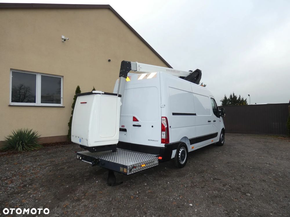 Renault Master, podnośnik koszowy KLUBB K 32 - 13