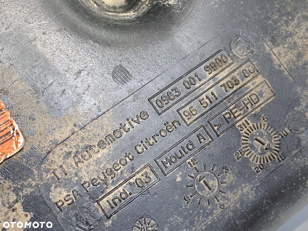 ZBIORNIK DPF  PEUGEOT 607 (9D, 9U) 2000 - 2022 2.0 HDI 100 kW [136 KM] olej napędowy 2005 - 2011 - 4