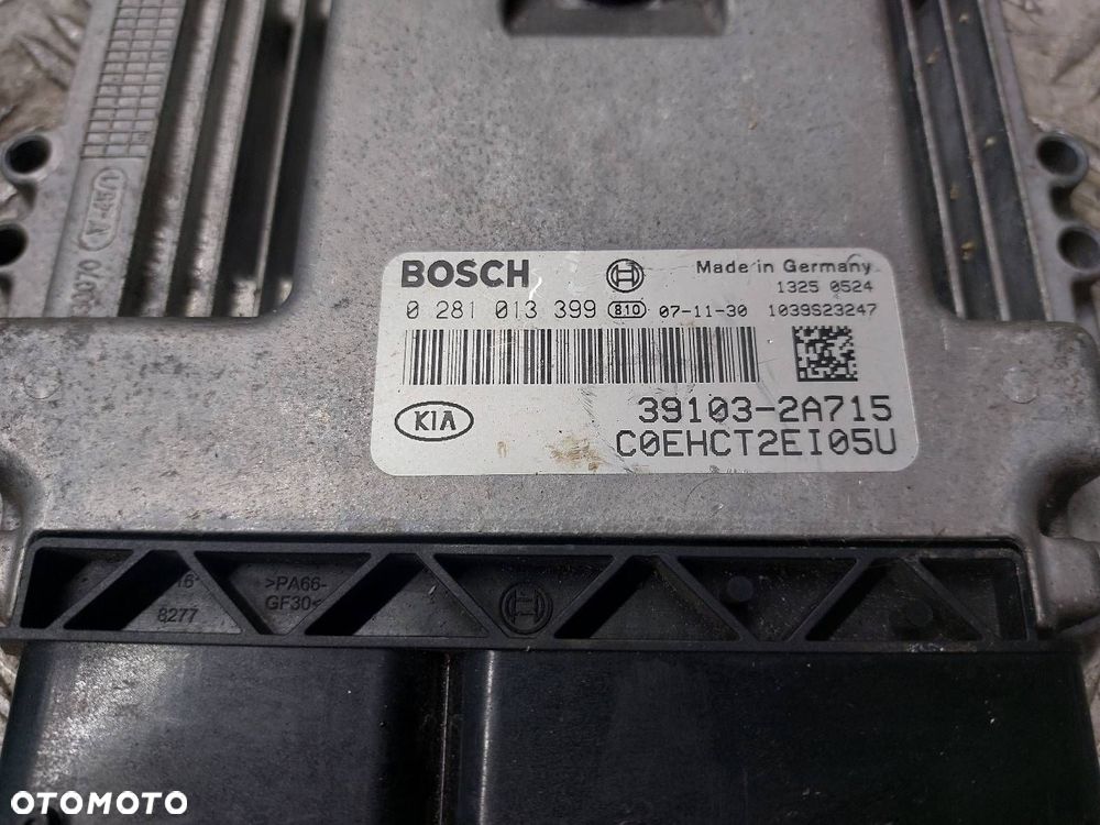 ZESTAW STARTOWY KIA CEED I 1.6 CRDI 39103-2A715 91950-1H510 91940- - 2