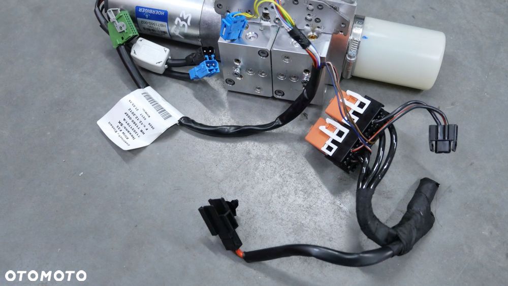 bmw f33 f83 pompa dachu cabrio roof pump 7344440 + wiązka oe 2019r - 3