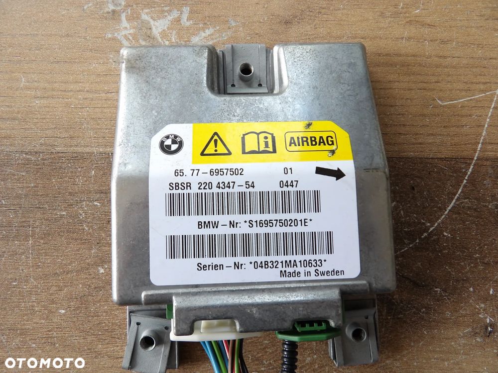 BMW - E60,E61 - MODUŁ PODUSZEK POWIETRZNYCH - AIRBAG - 6957502 - 1