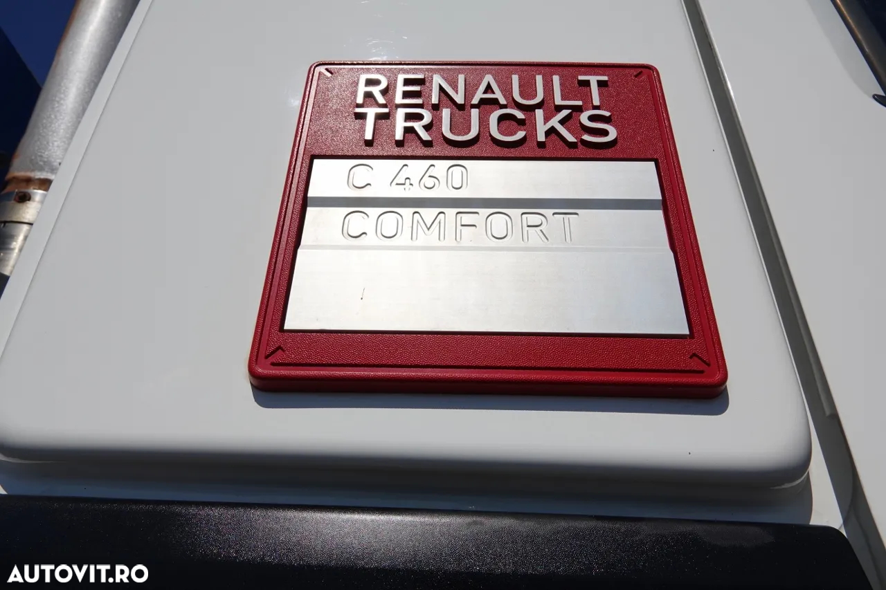Renault C 460 / 8x4 / BASCULANTE + HIDROBOARD / BORDMATIC / MEILLER KIPPER / EURO 6 - 18