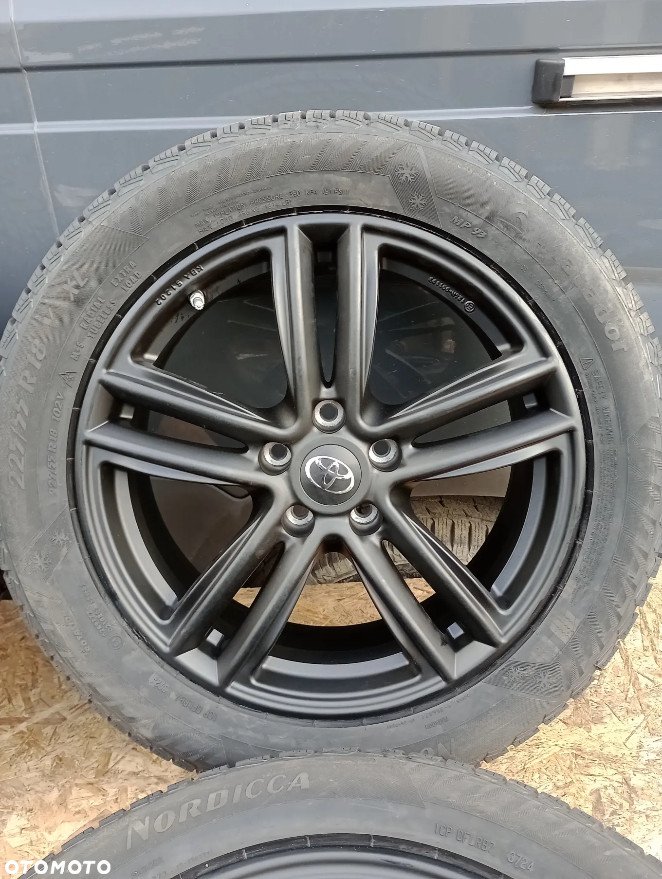 KOŁA ZIMOWE ALUMINIOWE NOWE TOYOTA C-HR II 5x114 R18 7J ET34 CZUJNIKI TPMS OPONY 225/55 R18 102V MATADOR NORDICCA MP93 - 6