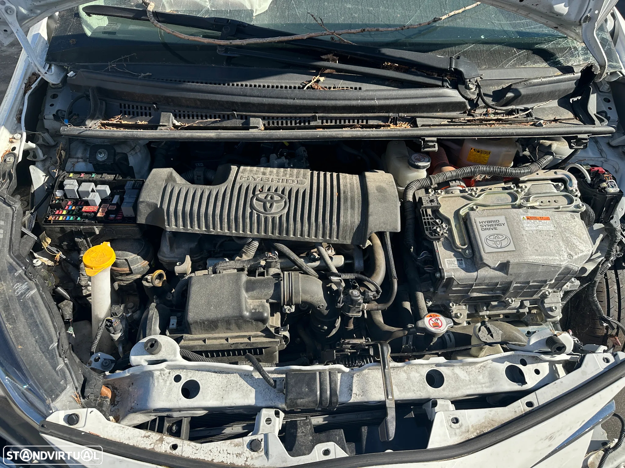 TOYOTA YARIS 1.5 HSD HYBRID DE 2019 PARA PEÇAS - 3