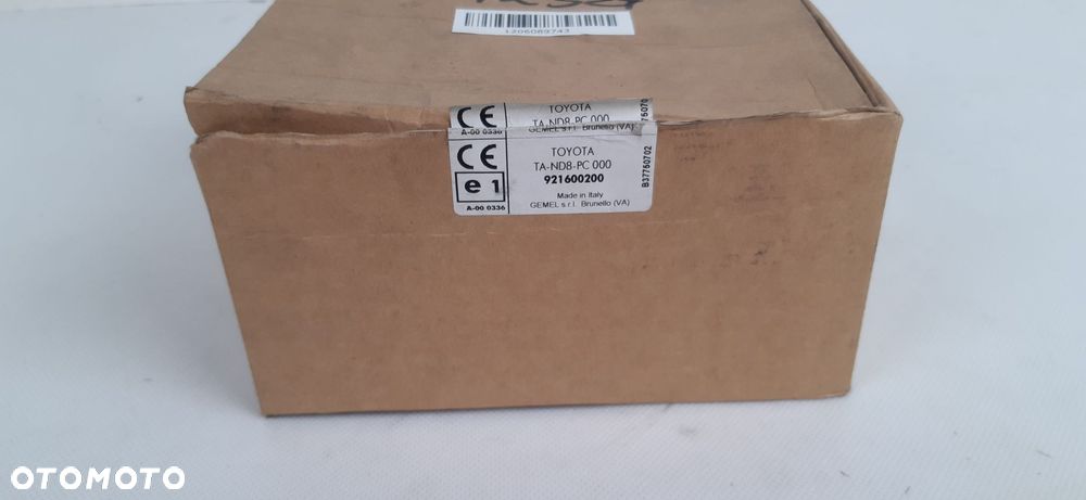 TOYOTA AVENSIS COROLLA YARIS LC100 ZESTAW ALARMU 921600200, TA-ND8-PC000 - 10