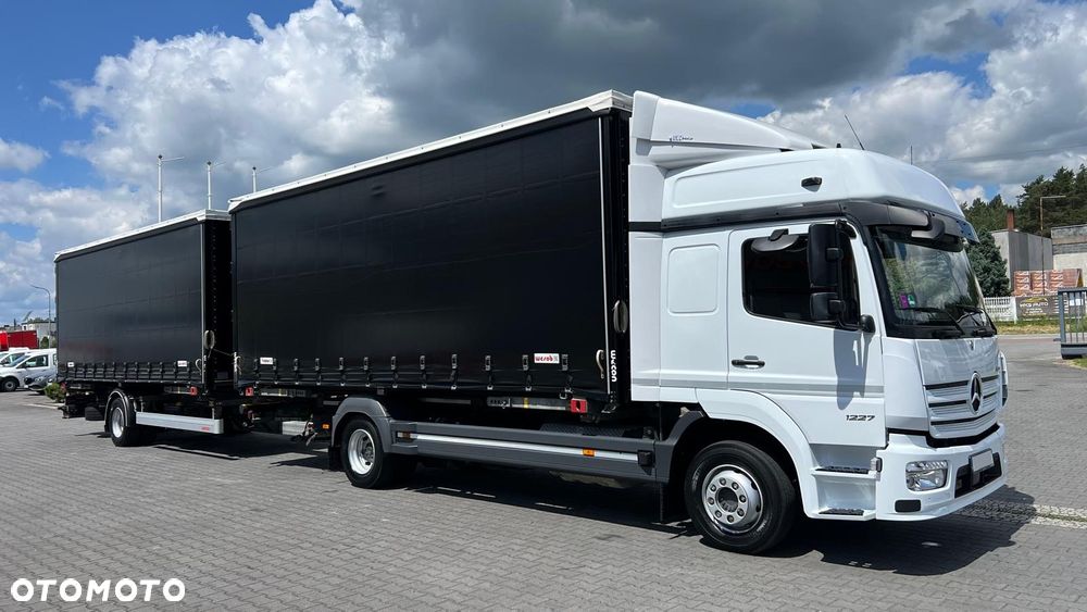 Mercedes-Benz ATEGO 1227 BIG SPACE FIRANKA BDF SALON PL JAK NOWY - 10