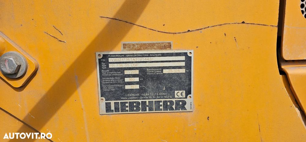 Liebherr PR 736 LGP Buldozer - 8