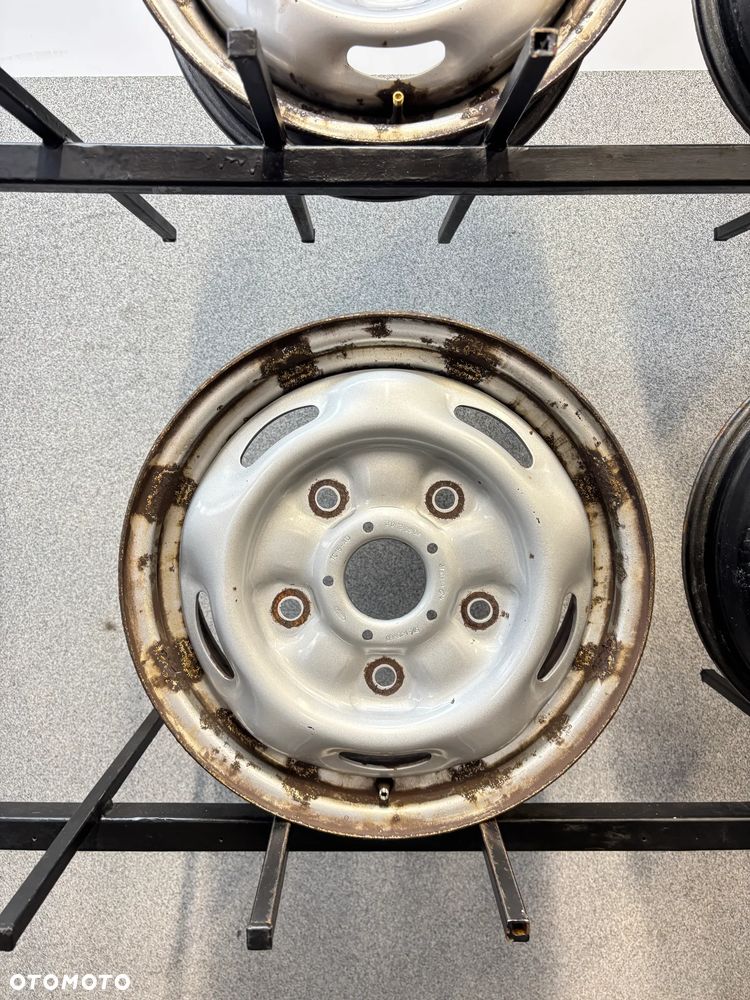 4 Felgi Stal. Ford Transit 15" 2000-2013r - 4