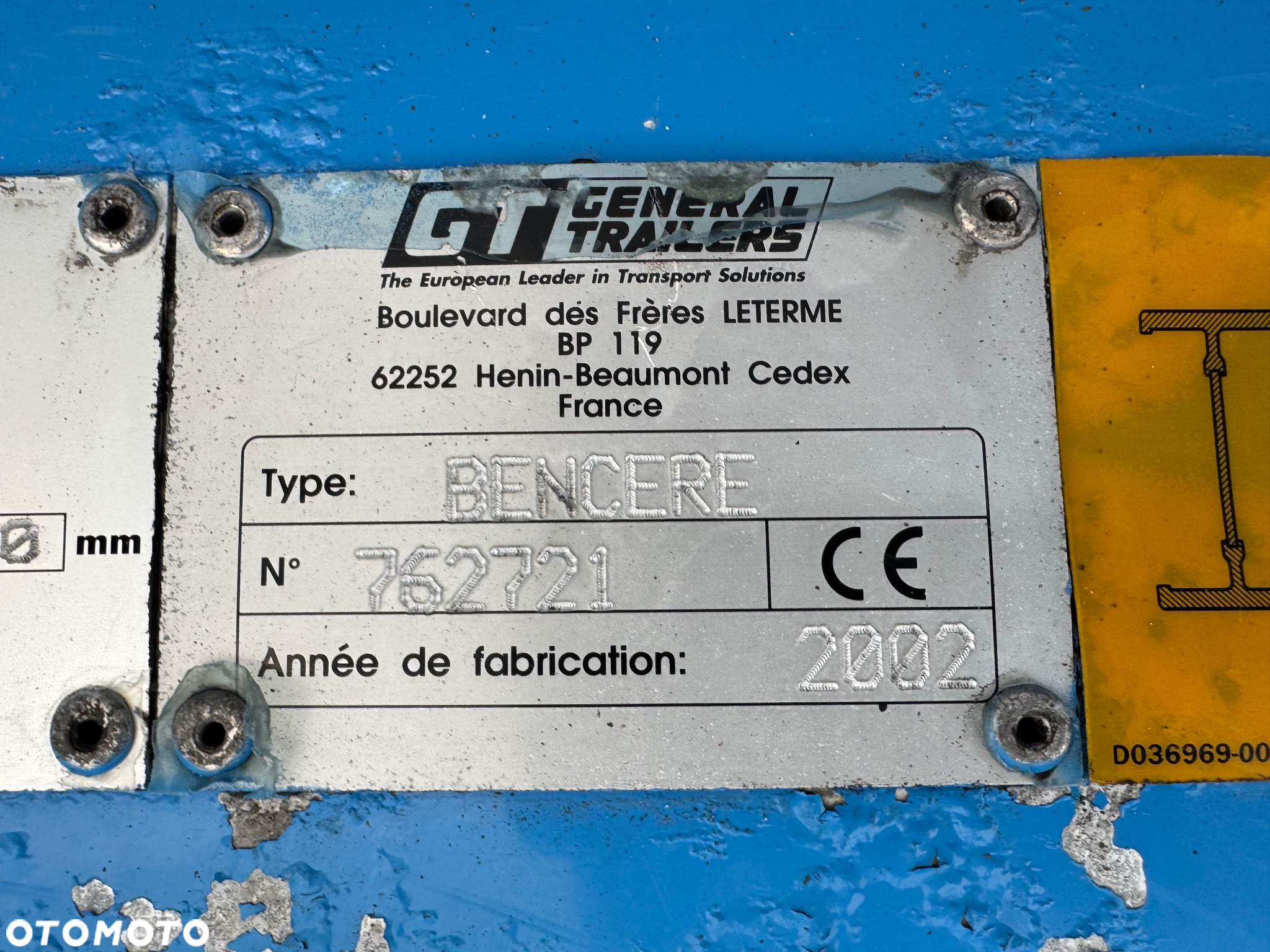 Benalu Optiliner 75m3 ALUMINIOWA OSIE SMB IMPORT FRANCE - 21