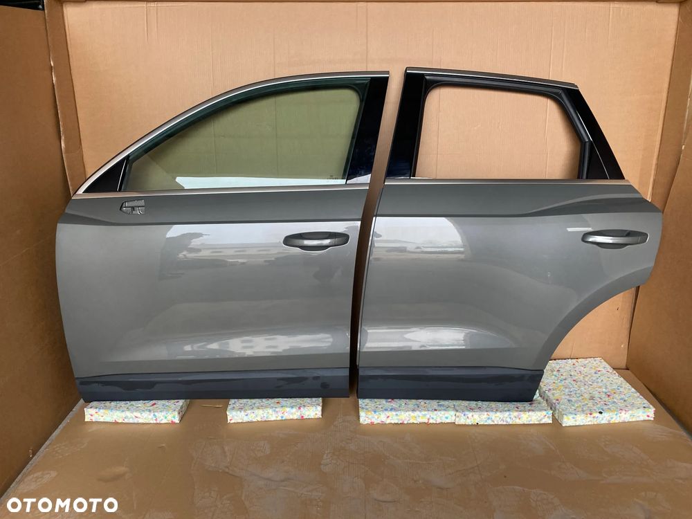 AUDI Q3 83A komplet drzwi przód tył lewe na lewą st. kolor Z7 Z7 LX7G 28km - 9