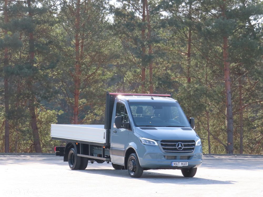 Mercedes-Benz Sprinter 519 CDI 190 KM Skrzynia Otwarta 4313 mm Długa 8.E.Palet Rozstaw Osi 4325 mm DMC 3500 Kg Ładowność 926 Kg WZMACNIANY HAK 3500 Stan Jak Nowy POLECAM - 2