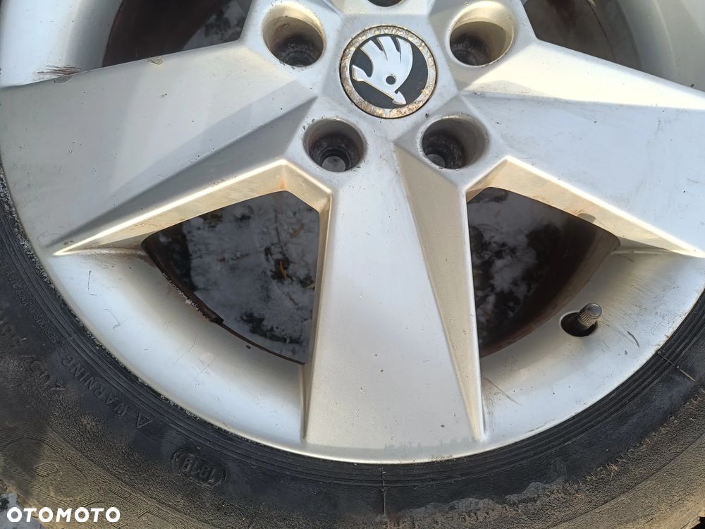 Felgi Aluminiowe 16 Skoda Octavia 3 5x112 ET46 5E0601025H Koła VW Seat Audi 6,5Jx16H2 - 26