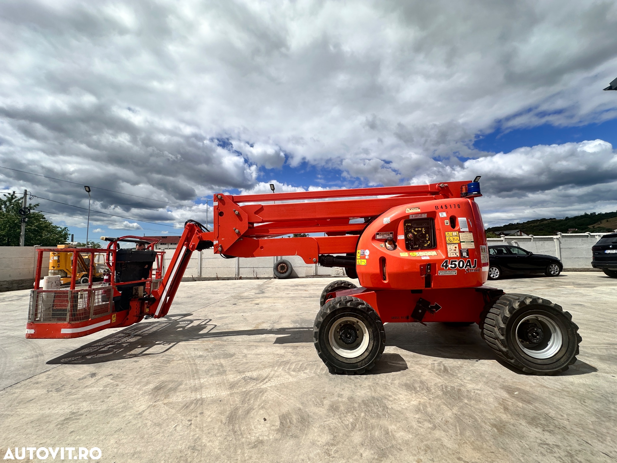 JLG 450AJ seria II din 2010 nacela brat articulat 16 metri diesel chirie vanzare - 9