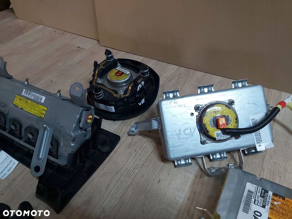 Toyota Yaris III PODUSZKA AIR BAG kierowcy deska napinacz pas przód - 5