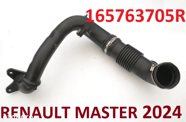 RENAULT MASTER 3 III 4 IV Rura Przewód Dolot Powietrza Inrterculera Intercoolera 165763705R