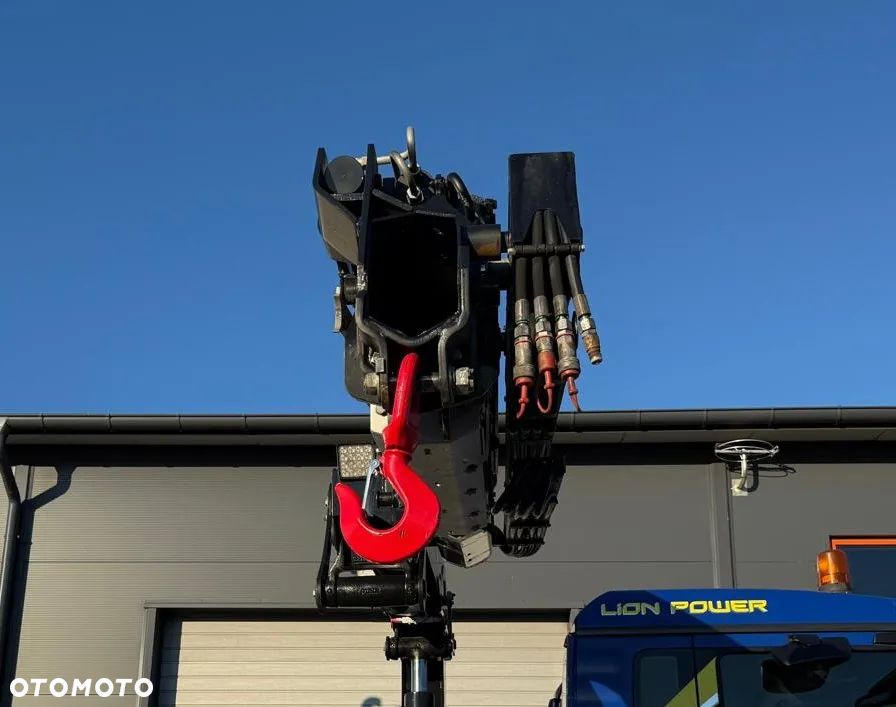 MAN TGS TGX TGM 26.360 // hakowiec // żuraw HMF 1420 K2 // 6x2 kipper crane kran żuraw dźwig - 26