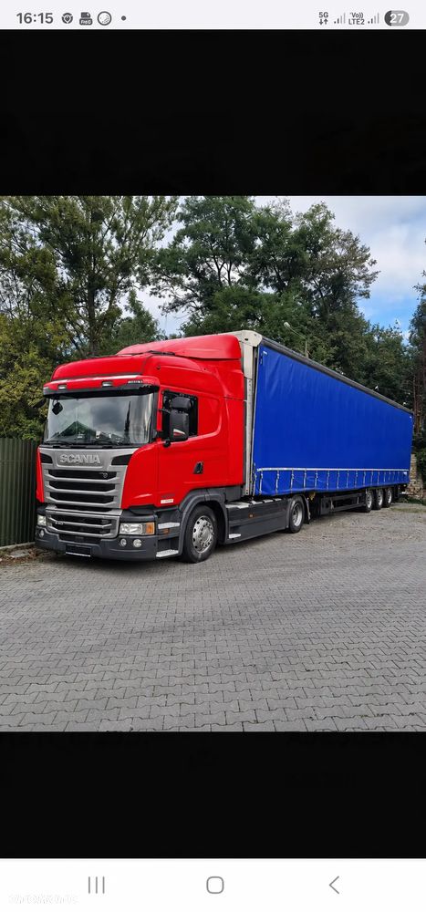 Schmitz Cargobull Varios duża tarcza 430mm, koła 385/55/22,5 - 1