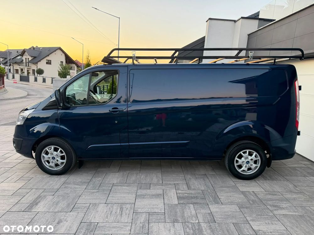 Ford CUSTOM L2H1 Długi Klima Elektryka Navi Tempomat Furgon 3os. 2xPdc Hak - 8