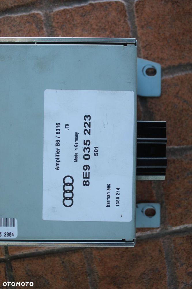 WZMACNIACZ AUDI A4 B6 8E9035223 - 5