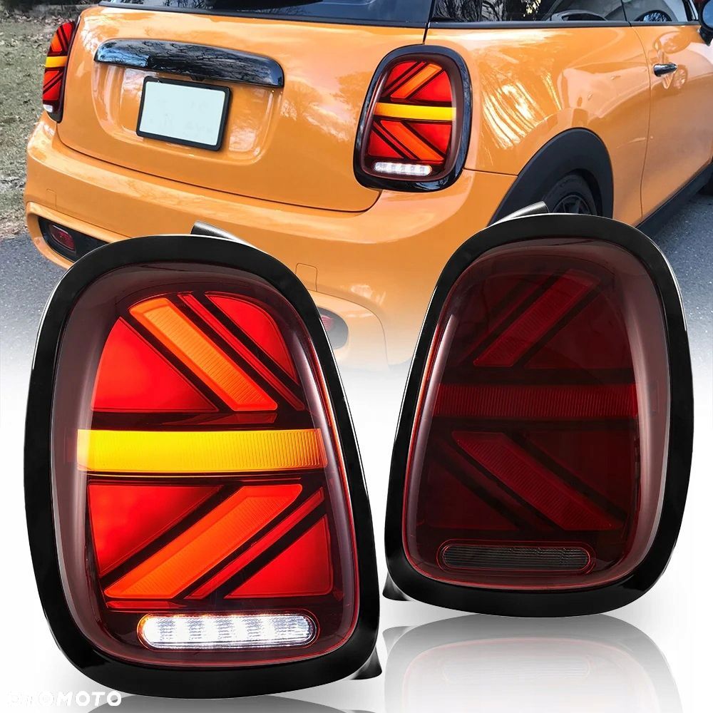 Lampy tylne L+R kpl Vland Led Tuning RED Mini Cooper f55 f56 f57 2014-2017 - 2