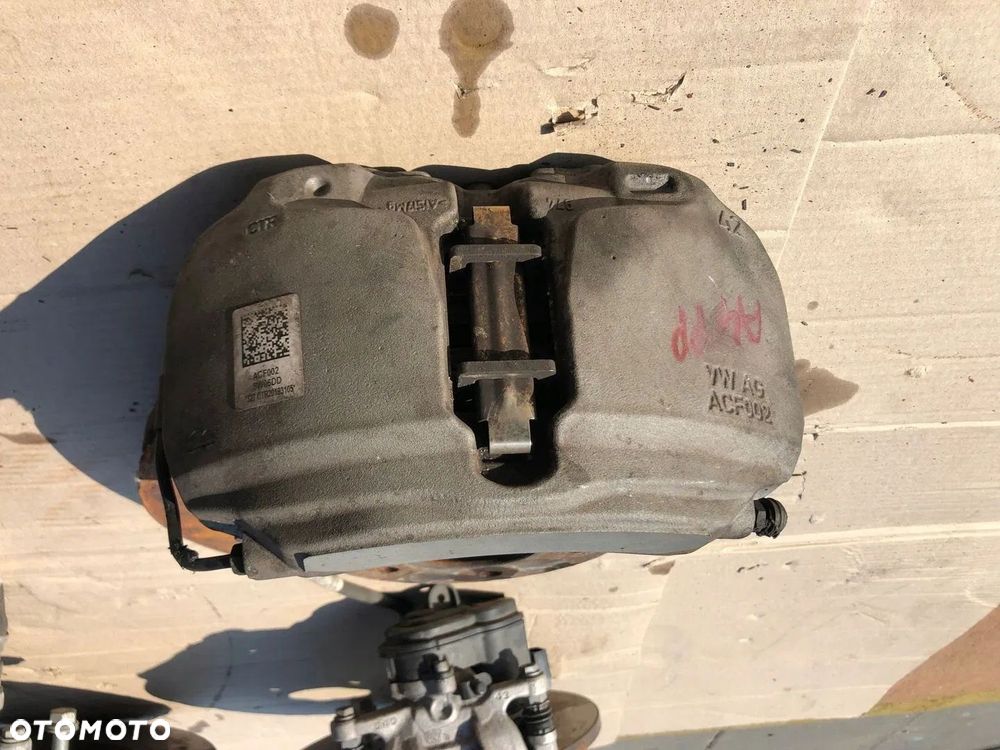 TARCZE HAMULCOWE HAMULCE KOMPLET KLOCKI ZACISKI AUDI A4 S4 B9 - 4