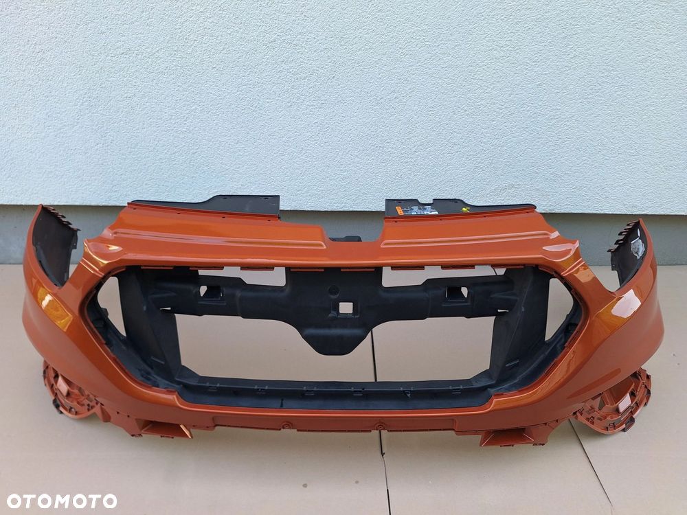 FORD TRANSIT CUSTOM LIFT 17- 18-22 NIE KLEJONY! B.ŁADNY ZDERZAK PRZÓD PRZEDNI+STELAŻ WZMOCNIENIE ORYG JK21-17F003-A WYSY - 5