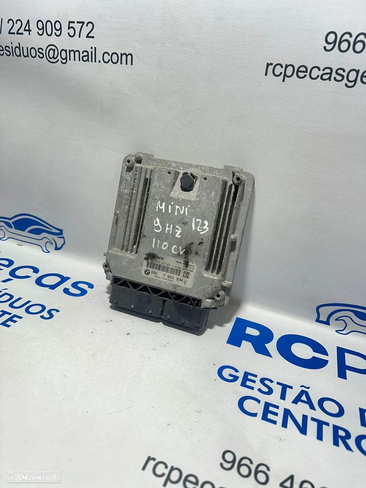 .Centralina Motor Original Bosch BMW MINI 9HZ 1.6 HDI 7823934 0281015233 2006 - 2014 - 8