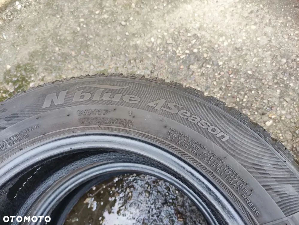 175/65R14 82T Opony Całoroczne Wielosezonowe NEXEN N'blue 4Season WH17 5mm Legnica ALU-RAD 175/65 - 5