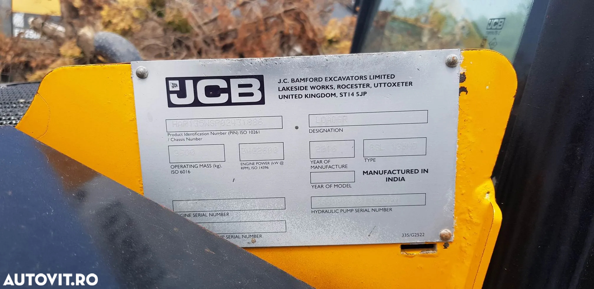 JCB 135 HD Mini încărcător - 11