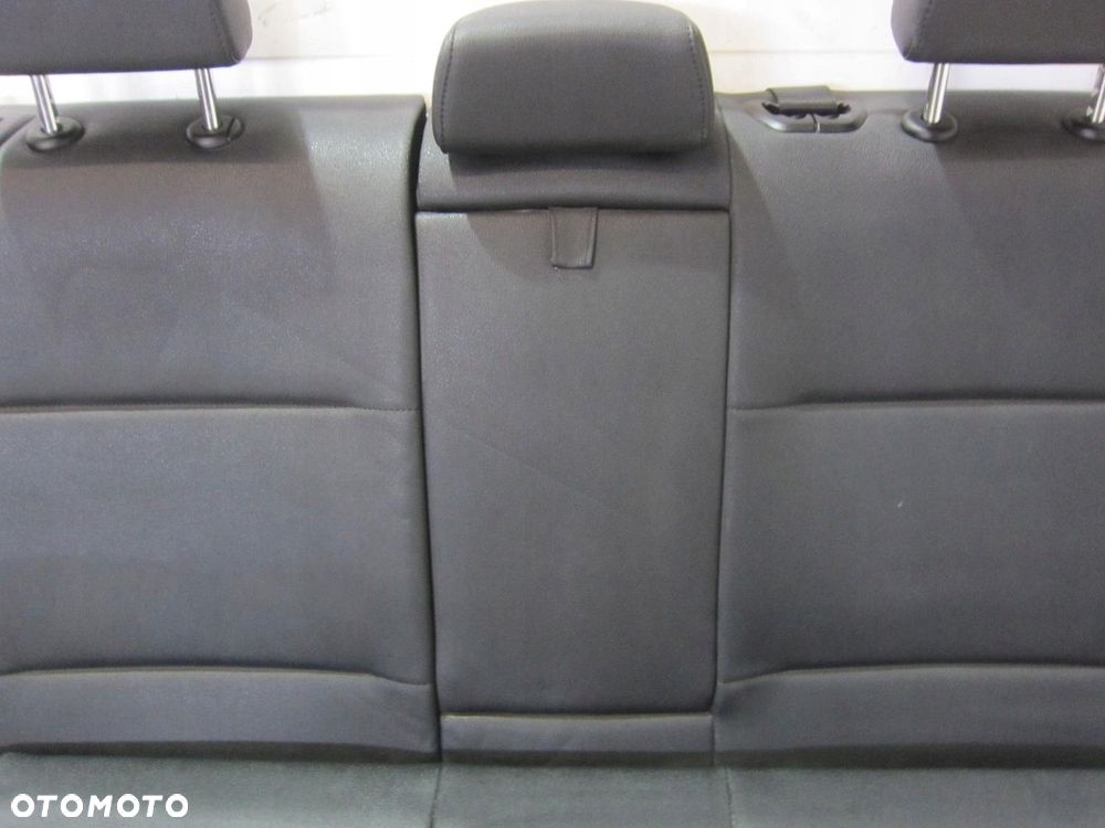BMW X3 F25 KANAPA TYLNA TYŁ OPARCIE TAPICERKA CZARNA SENSATEC 52207235431 - 5