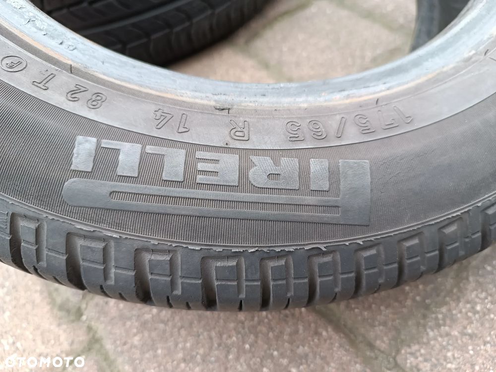 Para (2 sztuki) Opony 14" Lato Letnie PIRELLI 175/65/14 175/65r14 , rok 2006 , bieżnik 5,5 mm - 4