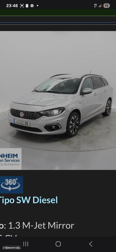 Fiat Tipo Station Wagon 1.3 M-Jet Mirror - 1