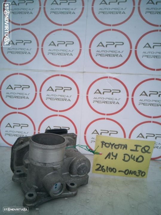 Borboleta de admissão Toyota IQ 1.4 D4D, ref 26100-0N030. - 1